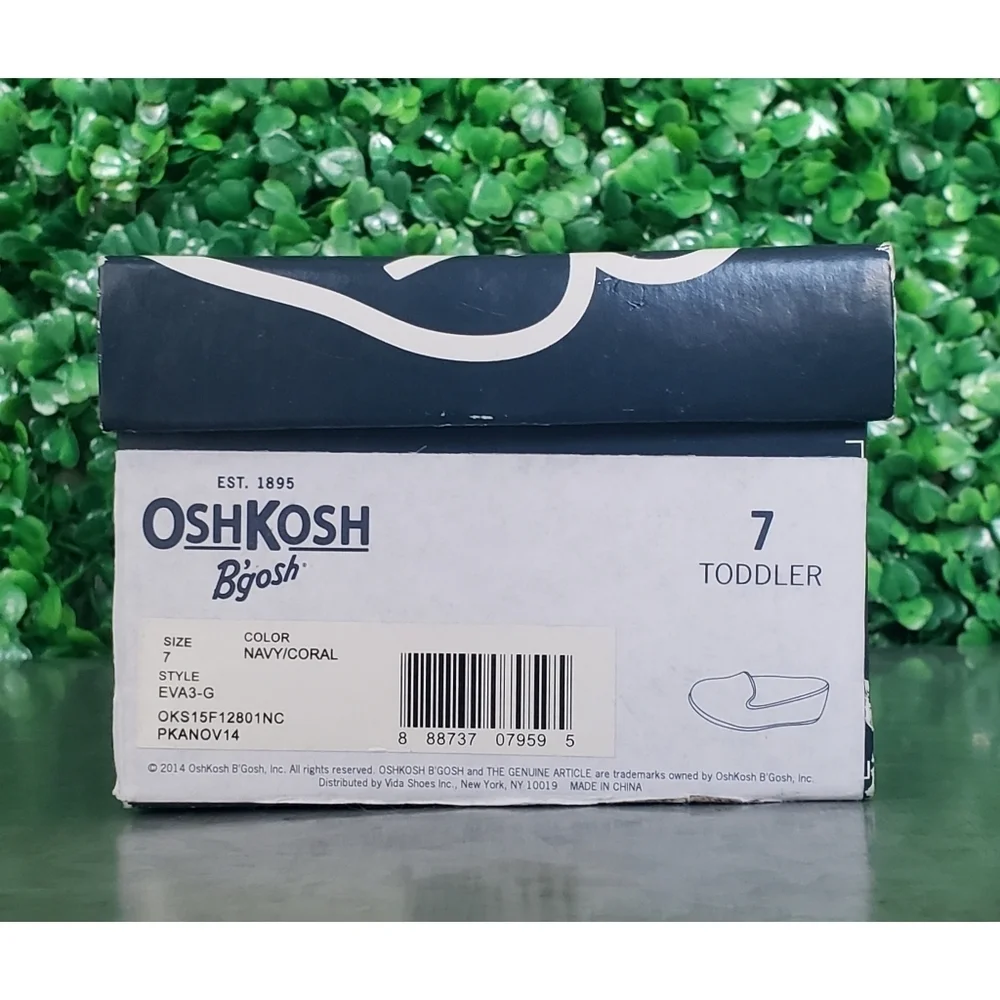 73. 2/$15 OshKosh B'gosh Slip-ons